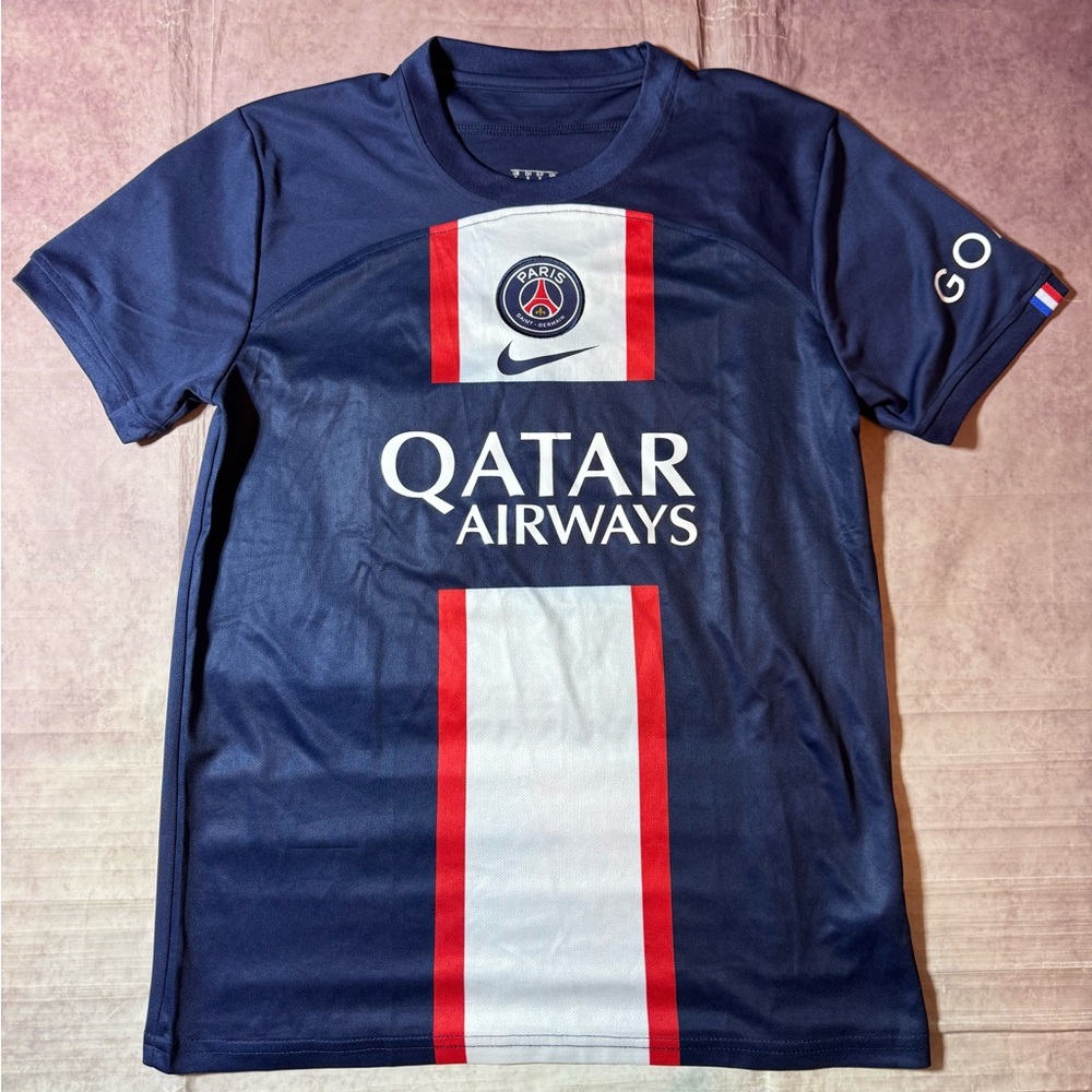 Nike Dri Fit Lionel Messi #30 Quatar Airways Goat Soccer Jersey Adult Size Small